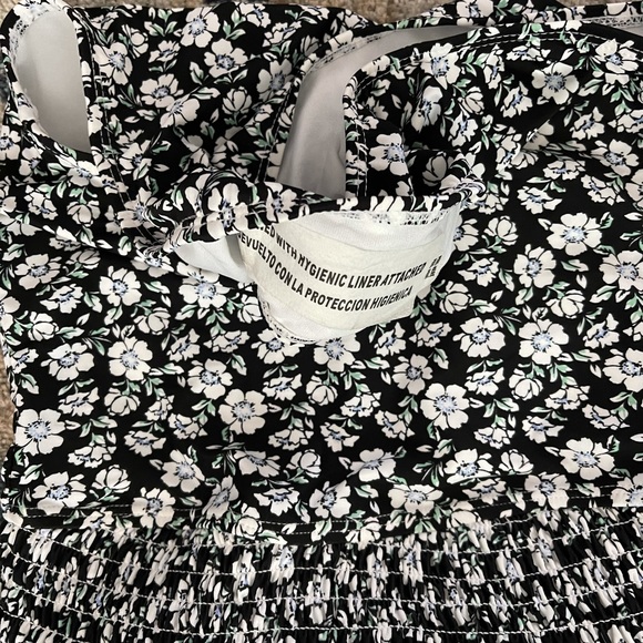 Xhilaration | Smocked Off the Shoulder One Piece - Picture 6 of 16